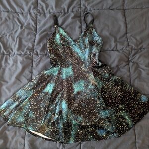 Blackmilk Mysticism Velvet Mini Strappy